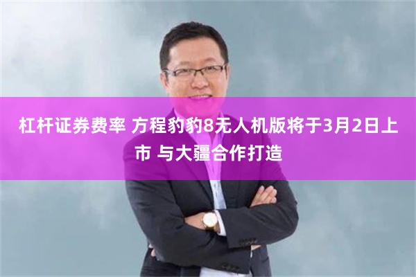杠杆证券费率 方程豹豹8无人机版将于3月2日上市 与大疆合作打造