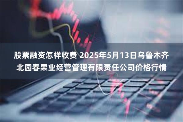 股票融资怎样收费 2025年5月13日乌鲁木齐北园春果业经营管理有限责任公司价格行情