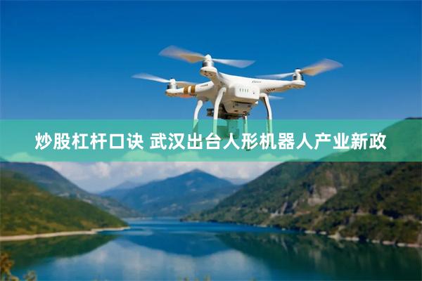 炒股杠杆口诀 武汉出台人形机器人产业新政
